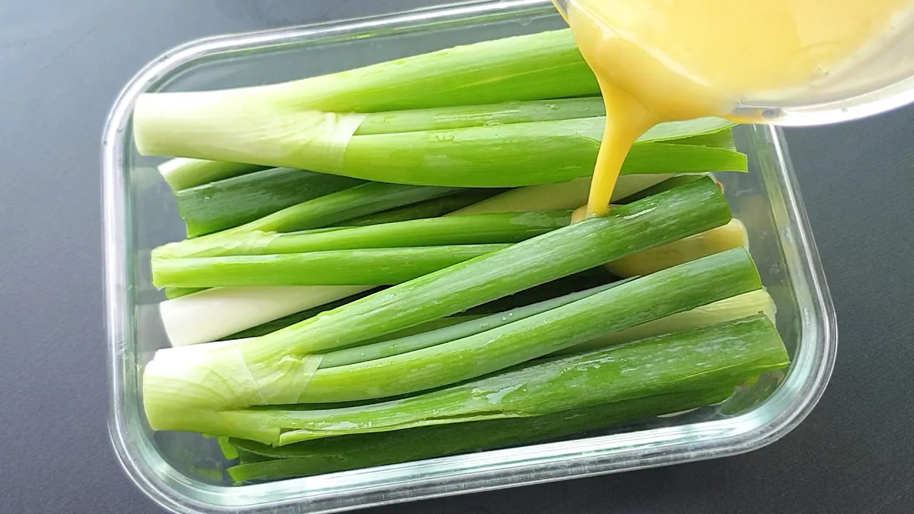 대파 계란 볶음