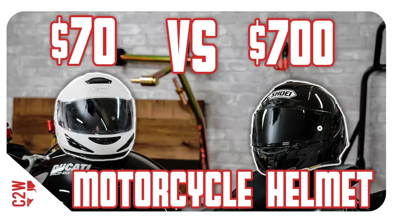 $70 vs $700 Motorcycle Helmet | Is it worth the price?