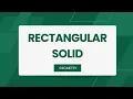 Rectangular Solid - Math Lessons