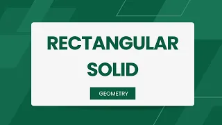 Rectangular Solid - Math Lessons