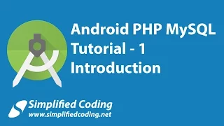 1 Android PHP MySQL Tutorial Introduction