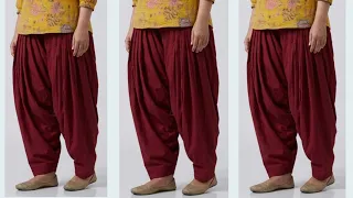 Chakvi Salwar Cutting And Stitching | पंजाबी चकवी सलवार