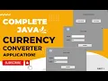 Currency Converter Using Java Complete Currency Converter Applicationion in java