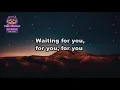 Ali Gatie - Waiting For You  R&B Remix | LYRIC VISUALIZER Version
