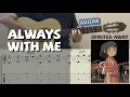 Download Lagu Always With Me / Spirited Away (Guitar) [Revised edition] [Notation + TAB]
