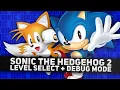 Sonic Origins - How to Enter Level Select Sound Test Debug Mode Cheat Codes in Sonic 2