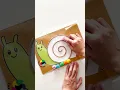 Kids Activity Snail Color Challenge