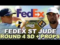 2026 Fedex St Jude Championship Round 4 Showdown Props Weather Strategy Pick em Props Matchups