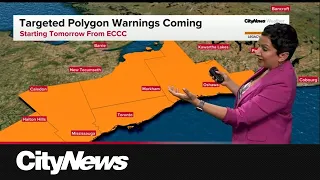 CityNews chief meteorologist explains how new severe weather alerts could look