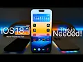iOS 18 1 - This is Needed