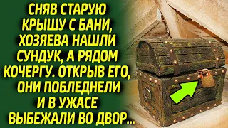 Обнаружив странный сундук, супруги ужаснулись и побелели от страха, увидев что там лежит...