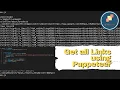 Automation testing - Get All Links on a Webpage using puppeteer javascript