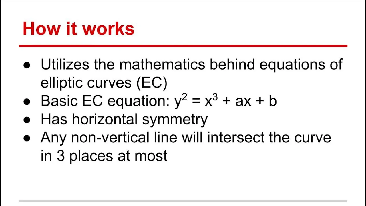 A Look Into Elliptic Curve Cryptography (ECC)