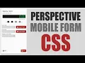 Perspective Mobile Design Using CSS Transitions to Improve the User Experience