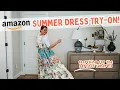 HUGE Amazon dress try-on Is there a perfect modest summer dress out there