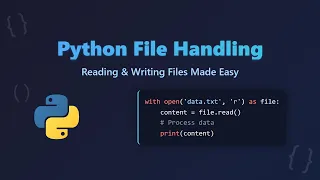 Python File Handling for Beginners Read Write Files Easily