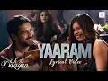 Download Lagu Yaaram - Lyrical Video | Ek Thi Daayan | Emraan Hashmi, Kalki, Huma | Sunidhi Chauhan \u0026 Clinton C