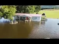 September 4th flooding in Chattooga County completely destroys mans home