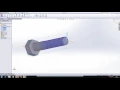Solidworks Tutorial on nut and bolt design and motion simulation