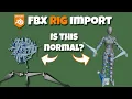 Blender Fix Wrong Bone Length Orientation of imported Rigs