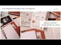 3 Planner Systems for Back to School Low effort beginner friendly