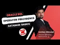 Query Filtering Operator Precedence in SQL Oracle SQL Certification Lesson 9