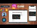 Instagram Clone built with NextJS TailwindCss Firebase and Google Cloud Client