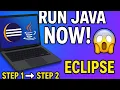 Just 1 Step to Run Java in Eclipse Start Your Java Career