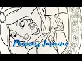 Disney s Aladdin - Princess Jasmine Coloring