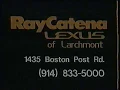 1993 VHS RAY CATENA LEXUS LARCHMONT BOSTON COMMERCIAL