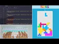 ASMR Programming - Tetris Game in JavaScript