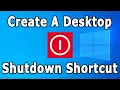How to Create a Shutdown Shortcut and Restart Shortcut for Windows 10