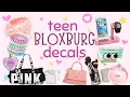 TEEN BLOXBURG DECALS Bloxburg Roleplay Roblox Nataya Mi Shel