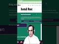 Rust Install How To Part 1 Dr Vipin Classess