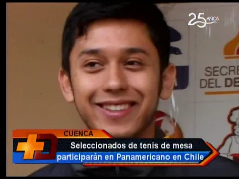 Seleccionados de tenis de mesa participarán en Panamericano en Chile