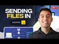 How to Send Files in Express JS Fix -