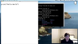 Hello World on to the command line