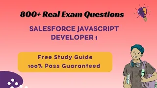 Salesforce Javascript Developer 1 Practice Exam Tests 2026 PDF