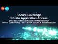 Secure Sovereign Private APP Access Cisco Secure Firewall - SGTs COA from ISE Threat Protection
