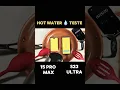 Download Lagu IPHONE 15 PRO MAX vs SAMSUNG S23 ULTRA HOT WATER 💧 TESTE? #hotwater #smartphone