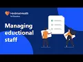 HerdmanHealth for Educators Adding instructors and staff members