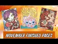 November Finished Coloring Pages 2023