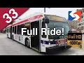 SEPTA Route 33 FULL RIDE - 2015 NovaBus LFS Artic