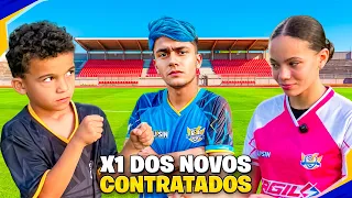 X1 DOS NOVOS CONTRATADOS DA TROPA DO RAIO KIDS! *duelo de irmãos!