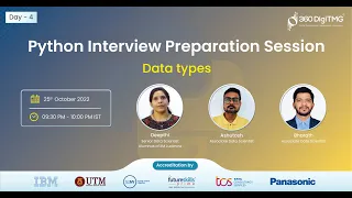 Python Interview Preparation Session Data Types Day 4 360DigiTMG