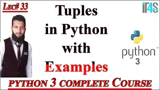 Python Tutorial in Urdu Hindi Tuples in Python Tuples Uses and Examples in Python