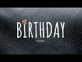BIRTHDAY - Faouzia (Lyrics video)