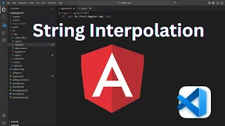 What is String Interpolation Interpolation in Angular One Way Data binding 2026