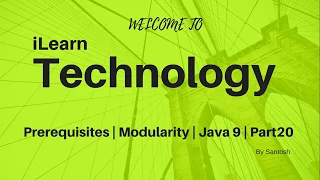 Prerequisites Modularity Project Jigsaw Java 9 Part 20