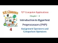 12th Computer Applications - Chapter 4